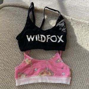 Wildfox Sport Bras - Set of 2